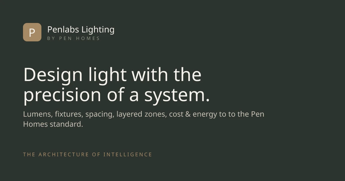 Penlabs Lighting Calculator